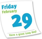 Leap Day February 29th