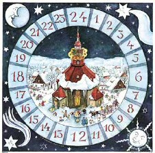 Astrological Advent calendar