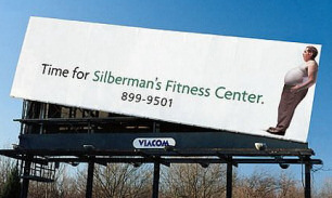 Fitness Center Billboard Advert