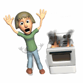 Always look in the oven before you turn it on; plastic toys do not like ovens