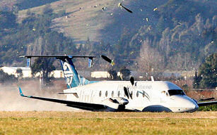 Belly Landing Plane