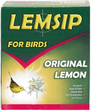 Funny Pictures. Bird lemsip cure for Avian bird-flu