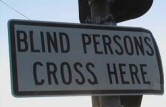 Blind Persons Crossing