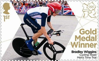 Olympic Stamps London 2012 Bradley Wiggins