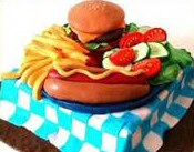 Yankee supporter cake