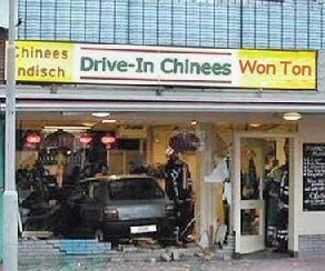 Funny Chinese Drive In