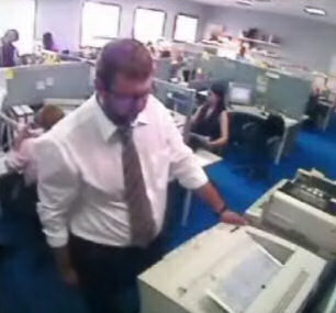 Funny Printer with toner