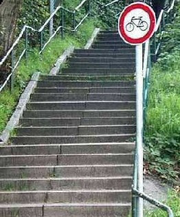 cycle friendly path