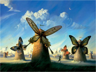 Incredible Dali Windmills