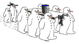 Snowman Funeral