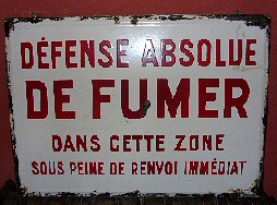 Defense De Fumer