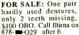 Funny Dentist - Missing Dentures