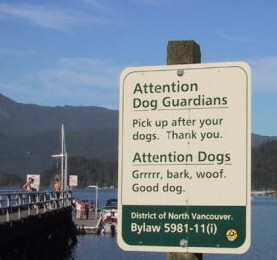 Funny Dog Signs