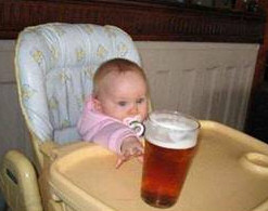 Get taste for beer