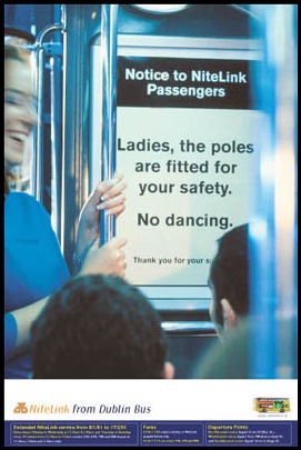 Irish Bus Signs, Funny Pictures