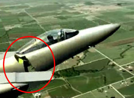F-15 Plane - hoax nose