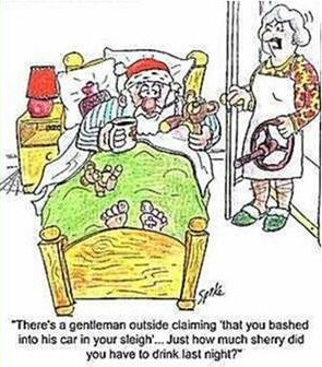 funny xmas jokes cartoons