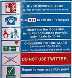Funny Fire Warnings