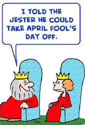 April Fool's day jokes