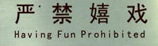 Fun Prohibited