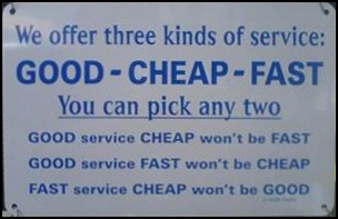 Good Cheap Fast