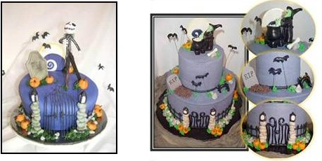 Funny Halloween cakes