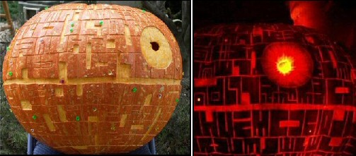 Halloween carving - Star wars