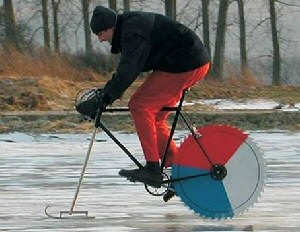 Funny Ice Bike