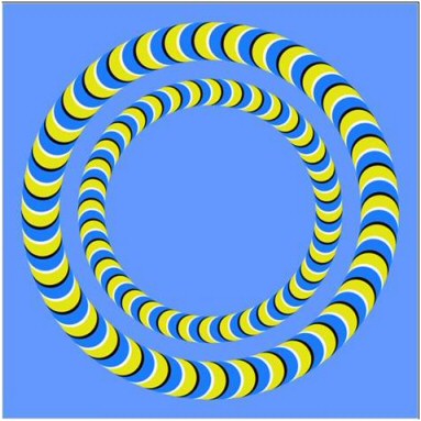 Swirling illusion