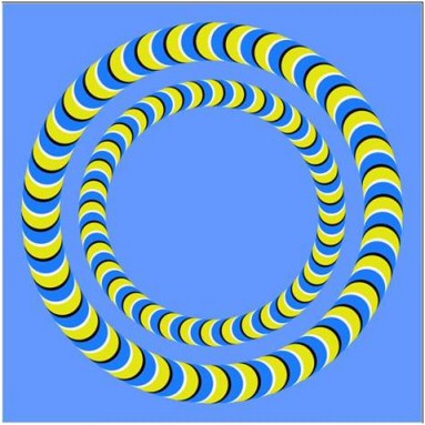 Swirling illusion