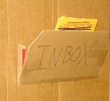 Cardboard Inbox