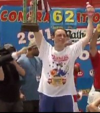 Joey Hot Dog Champion
