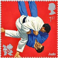 London Olympics 2012 Stamp Judo