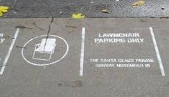 Lawnchair parking