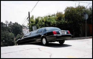 Fancy pushing this limo? Guy and Will's funny pictures