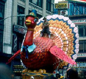 Macy's Thanksgiving parade - Turkey