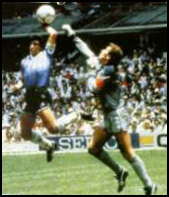 Diego Maradona - Hand of God