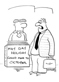 May Day Cartoon