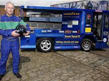 The World's Fastest Milk Float - Electric - Blue