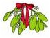 Mistletoe at the airport