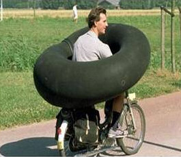 Funny Airbag for Mopeds