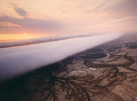 Morning Cloud Over River