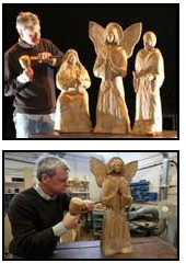 Nativity Carving - Jesus and Christmas