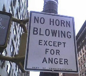 No horn blowing