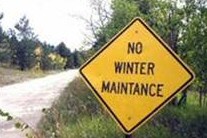 Funny sign - Warning cannot read
