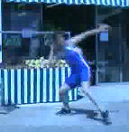 Funny shot putt