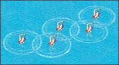 Funny Synchronized swimmers