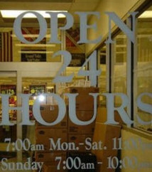 Open 24hrs