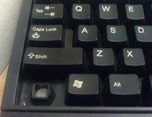 Keyboard out of control