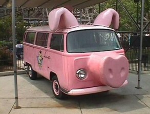 Funny Pictures. Swine Flu - Pigmobile